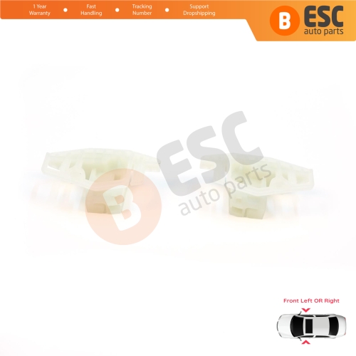 Window Regulator Repair Clips A+B Front Left or Right for Renault Megane MK2 Peugeot 206 206+ Citroen XSara Picasso N68 4/5 Door 