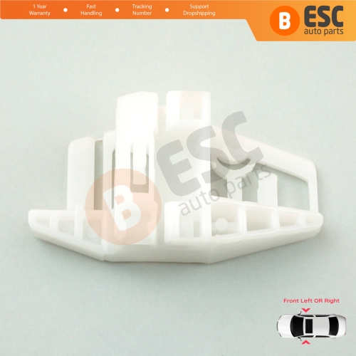 Window Regulator Repair Clips B Front Left or Right for Renault Megane MK2 Peugeot 206 206+ Citroen XSara Picasso N68 4/5 Door 