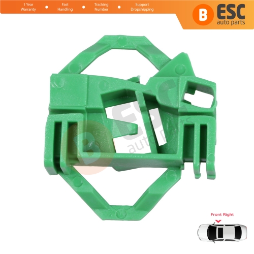 Window Regulator Repair Clips R2 Front Right for VW Polo Classic 6V Caddy MK2 Seat Cordoba MK1 Ibiza MK2 Inca Skoda Octavia MK1 1U 6K4837402