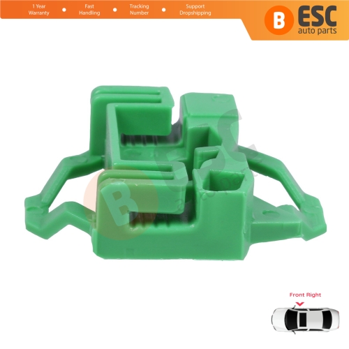 Window Regulator Repair Clips R2 Front Right for VW Polo Classic 6V Caddy MK2 Seat Cordoba MK1 Ibiza MK2 Inca Skoda Octavia MK1 1U 6K4837402