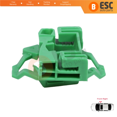 Window Regulator Repair Clips R2 Front Right for VW Polo Classic 6V Caddy MK2 Seat Cordoba MK1 Ibiza MK2 Inca Skoda Octavia MK1 1U 6K4837402