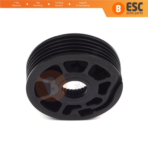 Window Regulator Repair Cable Roll Gear Reel Wheel Pulley Left OR Right for Ford Volvo VW Land Rover Freelander C2N3914-9467885