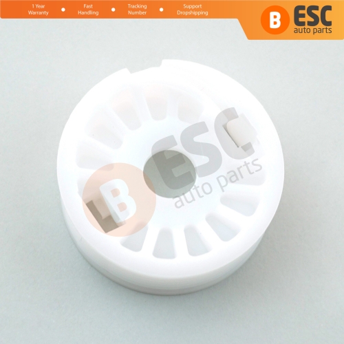 Window Regulator Repair Cable Roll Gear Reel Wheel Pulley Front OR Rear Left Doors for Mercedes BMW Seat VW Saab A2097200746 51337138465