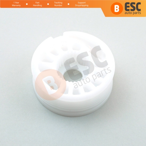 Window Regulator Repair Cable Roll Gear Reel Wheel Pulley Front OR Rear Left Doors for Mercedes BMW Seat VW Saab A2097200746 51337138465