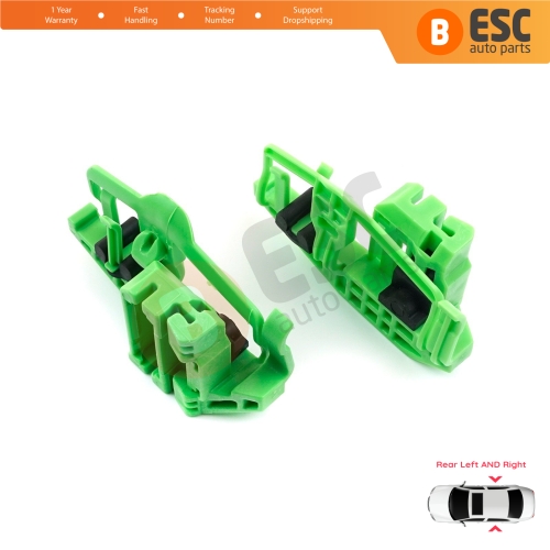 Window Regulator Clips Rear Left and Right for BMW 3 E90 E91 2004-2012 4/5 Door 1 E87 2003-2012 5-Door