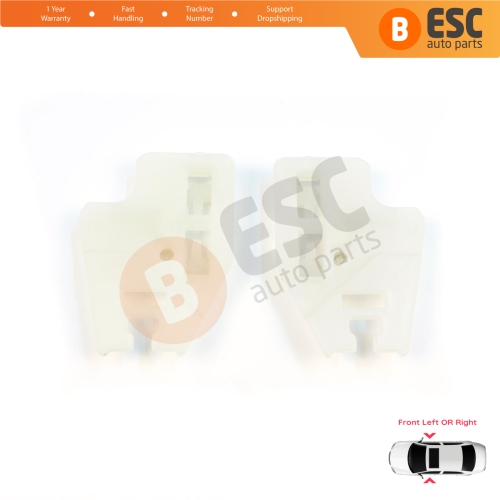 Window Regulator Repair Clips A1+A2 Front Door for BMW 3 Series E46 1998-2005 51337020660