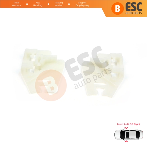 Window Regulator Repair Clips A1+A2 Front Door for BMW 3 Series E46 1998-2005 51337020660