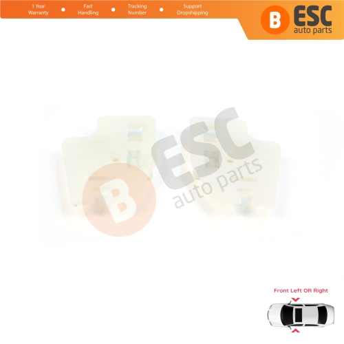 Window Regulator Repair Clips A1+A2 Front Door for BMW 3 Series E46 1998-2005 51337020660