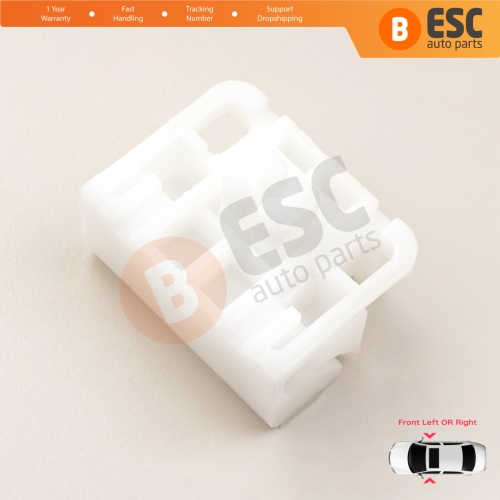 Window Regulator Clips Front Left or Right for Audi A3 MK2 8P 8PA 8P1 2003-2013 Hatchback Coupe Sportback