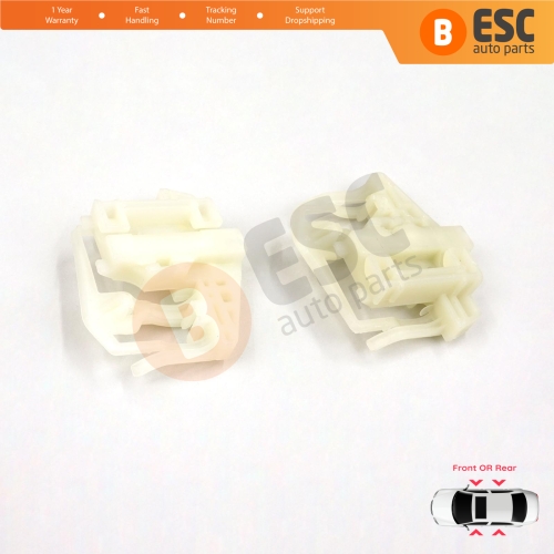 Power Window Regulator Repair Clips Front or Rear Left or Right for BMW X3 E83 2003-2011 SUV