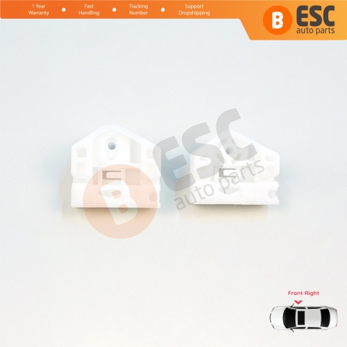 Window Regulator Repair Clips A+B Front Right for Renault Kangoo MK2 FW KW 2007-2021 Citan W415 807207012R