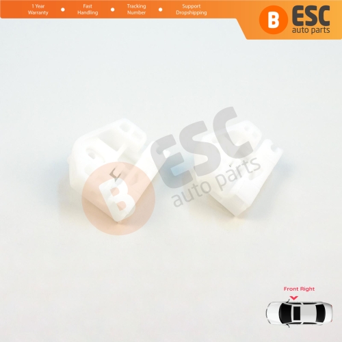 Window Regulator Repair Clips A+B Front Right for Renault Kangoo MK2 FW KW 2007-2021 Citan W415 807207012R