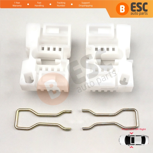 Window Regulator Repair Clips Front for Chrysler Plymouth Voyager Town & Country 1996-2000 Dodge Caravan Grand Minivan