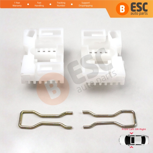 Window Regulator Repair Clips Front for Chrysler Plymouth Voyager Town & Country 1996-2000 Dodge Caravan Grand Minivan