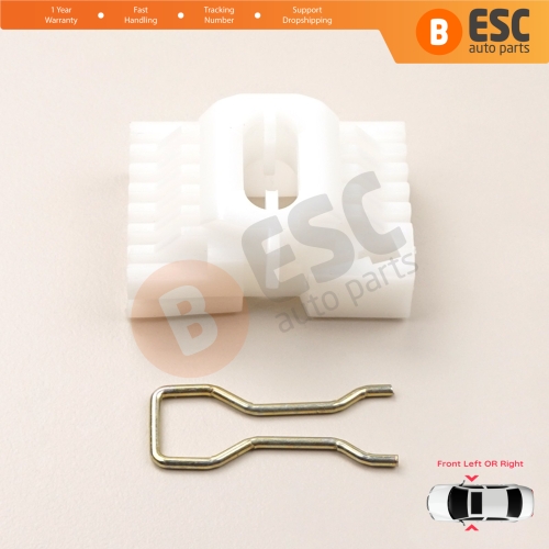 Window Regulator Repair Clips A Front for Chrysler Plymouth Voyager Town & Country Dodge Caravan Grand Minivan CH1351112 CH1350112