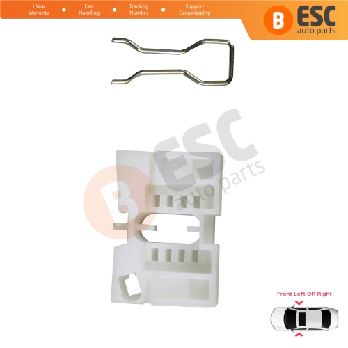 Window Regulator Repair Clips B Front for Chrysler Plymouth Voyager Town & Country Dodge Caravan Grand Minivan CH1351112 CH1350112