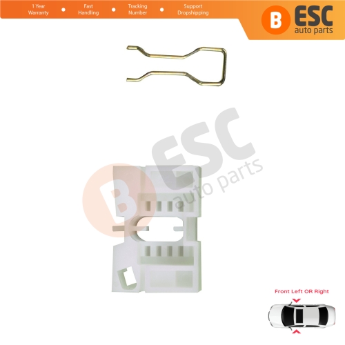 Window Regulator Repair Clips B Front for Chrysler Plymouth Voyager Town & Country Dodge Caravan Grand Minivan CH1351112 CH1350112