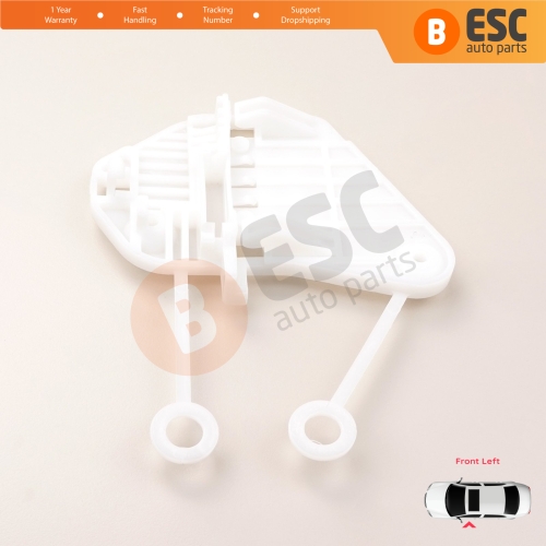 Window Regulator Repair Clips Front Left Door for Smart Fortwo MK1 450 1998-2007 2/3-Door Coupe Cabrio Convertible C0002691V001