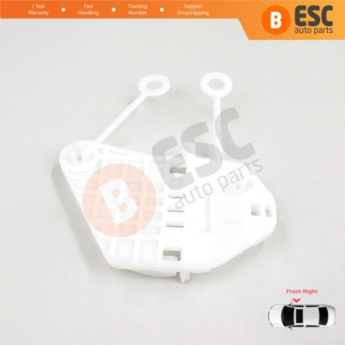 Window Regulator Repair Clips Front Right Door for Smart Fortwo MK1 450 1998-2007 2/3-Door Coupe Cabrio Convertible C0002702V001