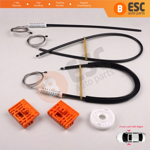 Power Window Regulator Repair Set Front Door for VW Touareg MK1 7L Porsche Cayenne 9PA 955 957 2002-2010 7L0837461 62