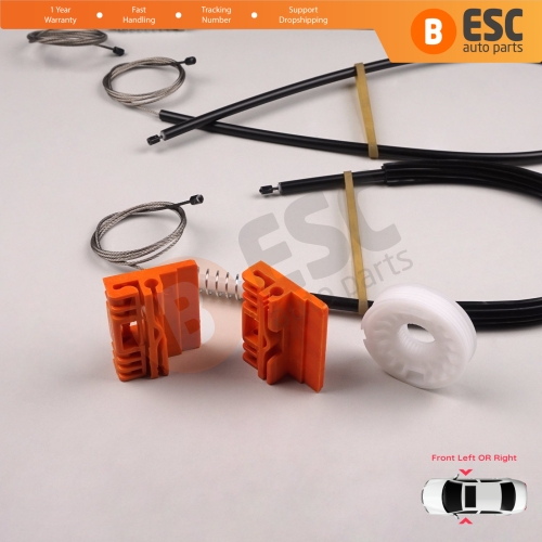 Power Window Regulator Repair Set Front Door for VW Touareg MK1 7L Porsche Cayenne 9PA 955 957 2002-2010 7L0837461 62