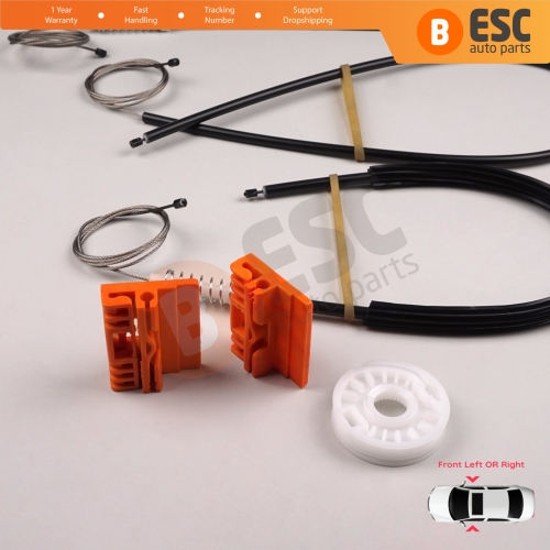 Power Window Regulator Repair Set Front Door for VW Touareg MK1 7L Porsche Cayenne 9PA 955 957 2002-2010 7L0837461 62