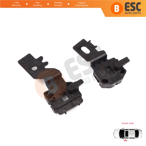 Window Regulator Repair Clips Set Front Left for Nissan Primera MK3 P12 WP12 2001-2008 Qashqai MK1 J10 NJ10 JJ10E 2006-2013 80771AV601