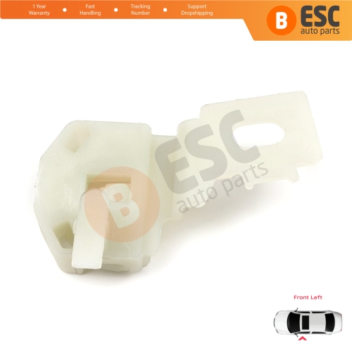 Window Regulator Repair Clips 2 Front Left for Nissan Primera P12 WP12 2001-2008 Qashqai MK1 J10 NJ10 JJ10E 2006-2013 80771AV601