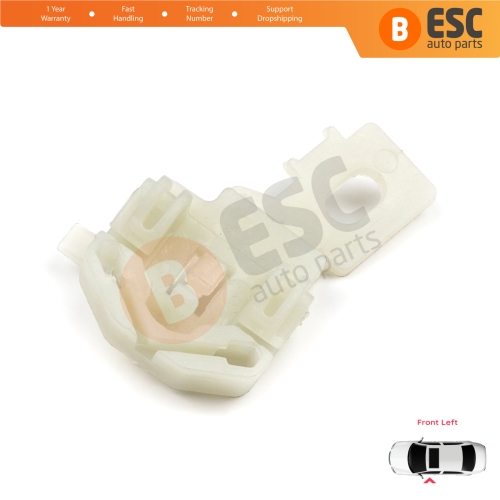 Window Regulator Repair Clips 2 Front Left for Nissan Primera P12 WP12 2001-2008 Qashqai MK1 J10 NJ10 JJ10E 2006-2013 80771AV601