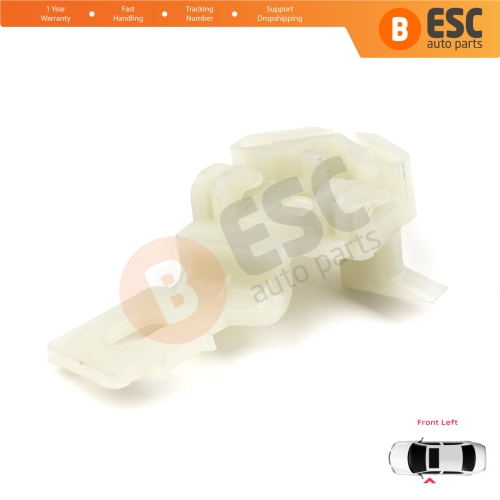 Window Regulator Repair Clips 2 Front Left for Nissan Primera P12 WP12 2001-2008 Qashqai MK1 J10 NJ10 JJ10E 2006-2013 80771AV601