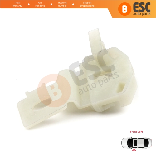 Window Regulator Repair Clips 2 Front Left for Nissan Primera P12 WP12 2001-2008 Qashqai MK1 J10 NJ10 JJ10E 2006-2013 80771AV601