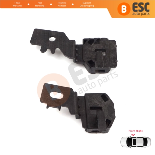 Window Regulator Repair Clips Set Front Right for Nissan Primera MK3 P12 WP12 2001-2008 Qashqai MK1 J10 NJ10 JJ10E 2006-2013 80770AV601