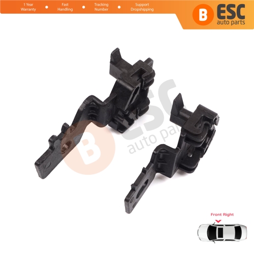 Window Regulator Repair Clips Set Front Right for Nissan Primera MK3 P12 WP12 2001-2008 Qashqai MK1 J10 NJ10 JJ10E 2006-2013 80770AV601