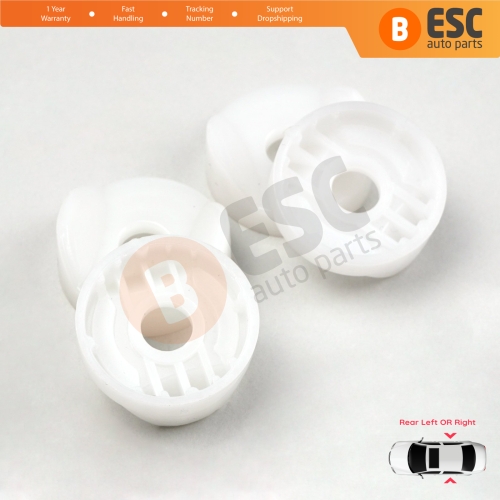 Rear Quarter Window Regulator Repair Clips for Renault Megane MK1 VW New Beetle 1Y7 Peugeot 206 2D 2-Door CC Coupe Cabrio