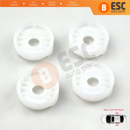 Rear Quarter Window Regulator Repair Clips for Renault Megane MK1 VW New Beetle 1Y7 Peugeot 206 2D 2-Door CC Coupe Cabrio