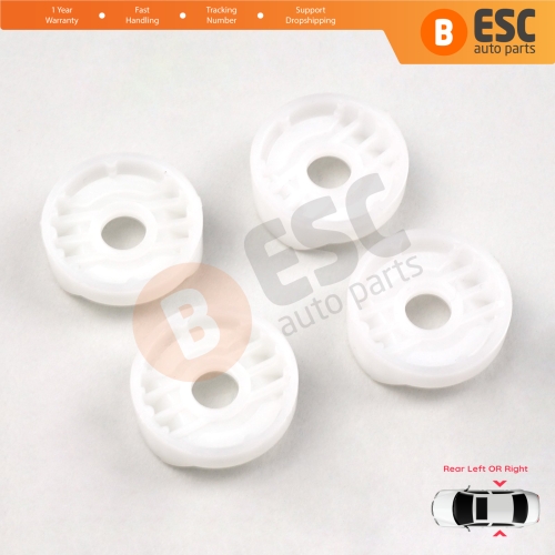 Rear Quarter Window Regulator Repair Clips for Renault Megane MK1 VW New Beetle 1Y7 Peugeot 206 2D 2-Door CC Coupe Cabrio