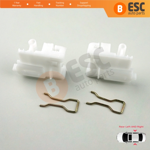 Power Window Regulator Repair Clips Rear Left Right for Jeep Liberty Cherokee KJ 2002-2007