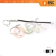 Window Regulator Repair Kit Rear Left for Peugeot 206 CC 2D T16 2000-2008 2-Door Coupe Cabrio 922357