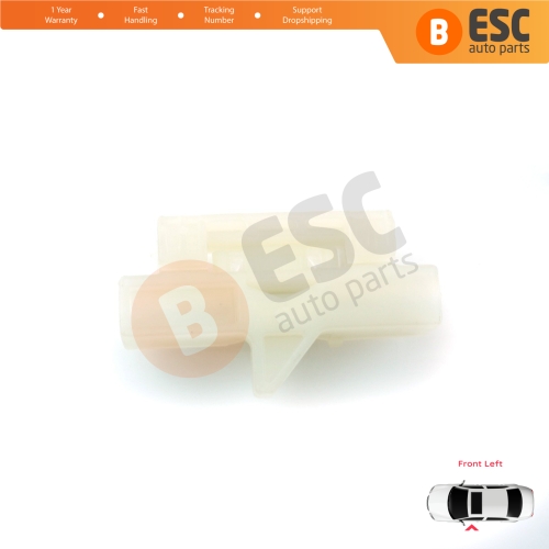 Window Regulator Repair Clips Front Left for Fiat Fiorino Qubo MK3 225 Peugeot Bipper Citroen Nemo AA 2008-2024 MPV Van 9221EP