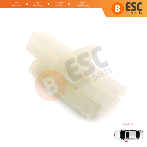 Window Regulator Repair Clips Front Left for Fiat Fiorino Qubo MK3 225 Peugeot Bipper Citroen Nemo AA 2008-2024 MPV Van 9221EP