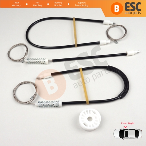 Window Regulator Repair Kit Front Right for Mercedes E Series W211 S211 2002-2009 4/5 Door A2117200446