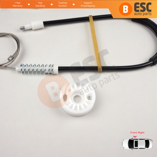 Window Regulator Repair Kit Front Right for Mercedes E Series W211 S211 2002-2009 4/5 Door A2117200446