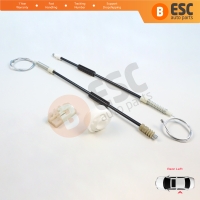 Window Regulator Repair Kit Rear Left for Mercedes S Class W140 1992-1999 4-Door Sedan 1407301146