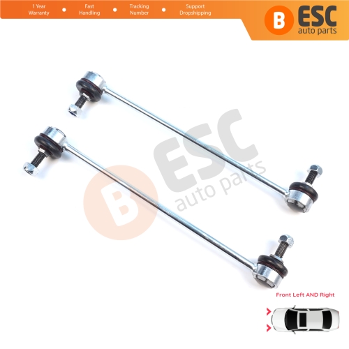 2 Pieces Front Sway Bar Stabilizer Link for Renault Laguna MK3 Mazda 3 5 Axela Biante CC Premacy CR Volvo S40 2 V50 C70 2 V40 3M513B438AB