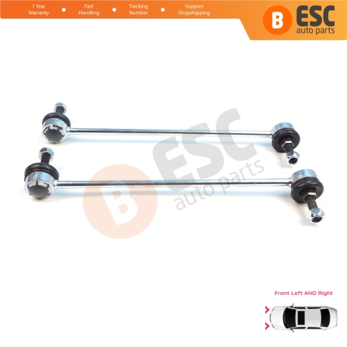 2 Pieces Front Sway Bar Stabilizer Link for Renault Laguna MK3 Mazda 3 5 Axela Biante CC Premacy CR Volvo S40 2 V50 C70 2 V40 3M513B438AB