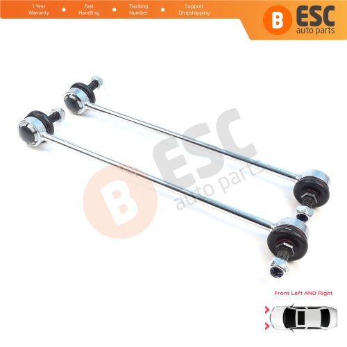 2 Pieces Front Sway Bar Stabilizer Link for Renault Laguna MK3 Mazda 3 5 Axela Biante CC Premacy CR Volvo S40 2 V50 C70 2 V40 3M513B438AB