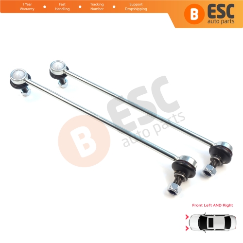 2 Pieces Front Sway Bar Stabilizer Link for Cupra Seat Alhambra 2 Altea Ateca KH7 Formentor Leon Tarraco Toledo 3 1K0411315B