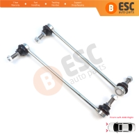 2 Pieces Front Left Right Sway Bar Stabilizer Link for Renault Koleos MK1 2 Scenic Megane E-Tech QM5 QM6 Infiniti QX60 546681AA0A