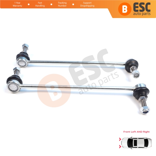 2 Pieces Front Left Right Sway Bar Stabilizer Link for Renault Koleos MK1 2 Scenic Megane E-Tech QM5 QM6 Infiniti QX60 546681AA0A