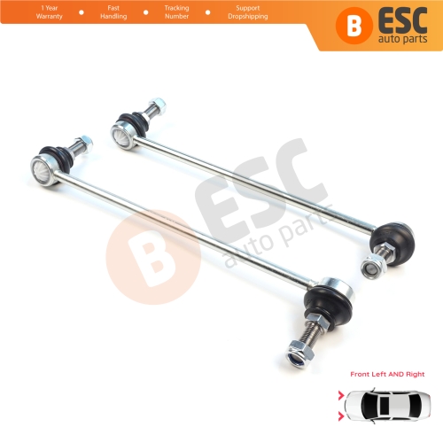 2 Pieces Front Left Right Sway Bar Stabilizer Link for Renault Koleos MK1 2 Scenic Megane E-Tech QM5 QM6 Infiniti QX60 546681AA0A